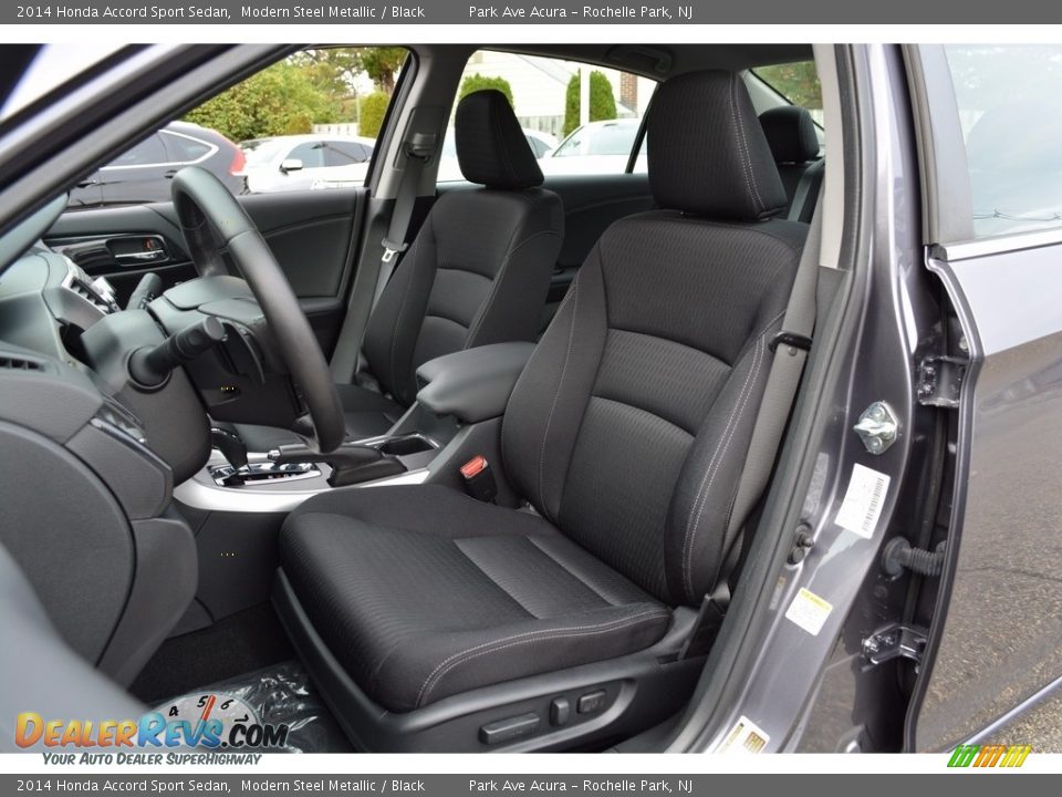 2014 Honda Accord Sport Sedan Modern Steel Metallic / Black Photo #13