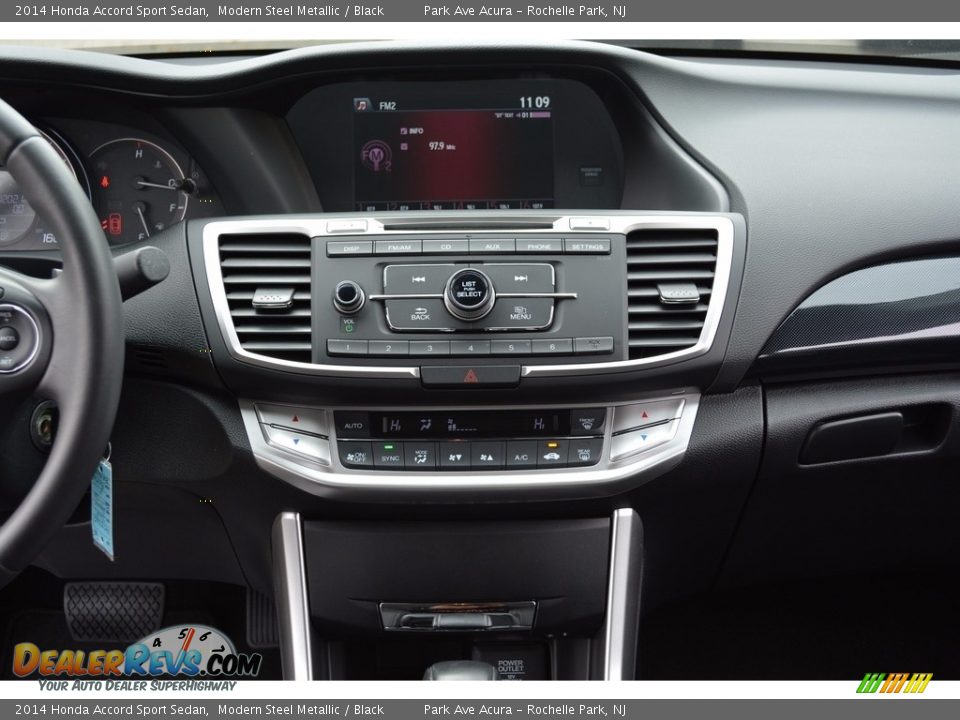 2014 Honda Accord Sport Sedan Modern Steel Metallic / Black Photo #15