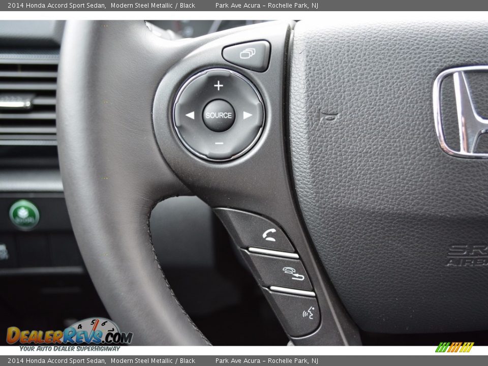 2014 Honda Accord Sport Sedan Modern Steel Metallic / Black Photo #18