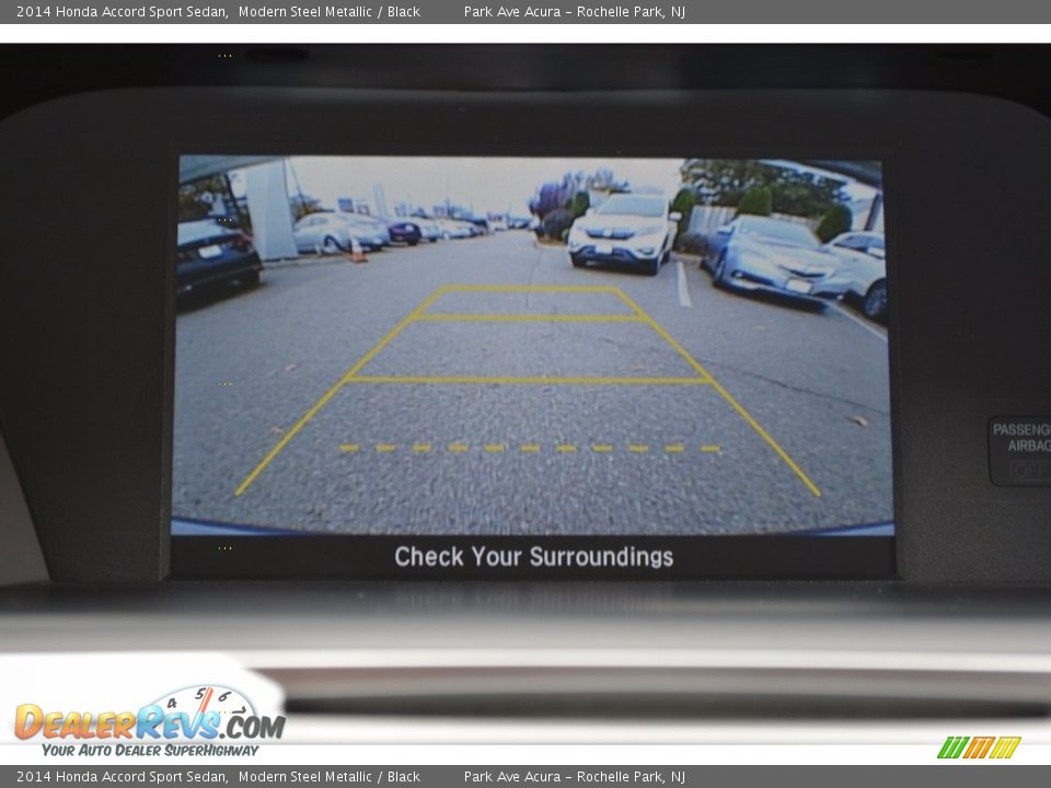 2014 Honda Accord Sport Sedan Modern Steel Metallic / Black Photo #21