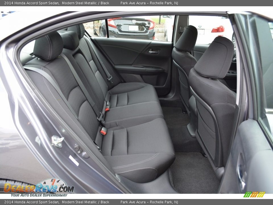 2014 Honda Accord Sport Sedan Modern Steel Metallic / Black Photo #25