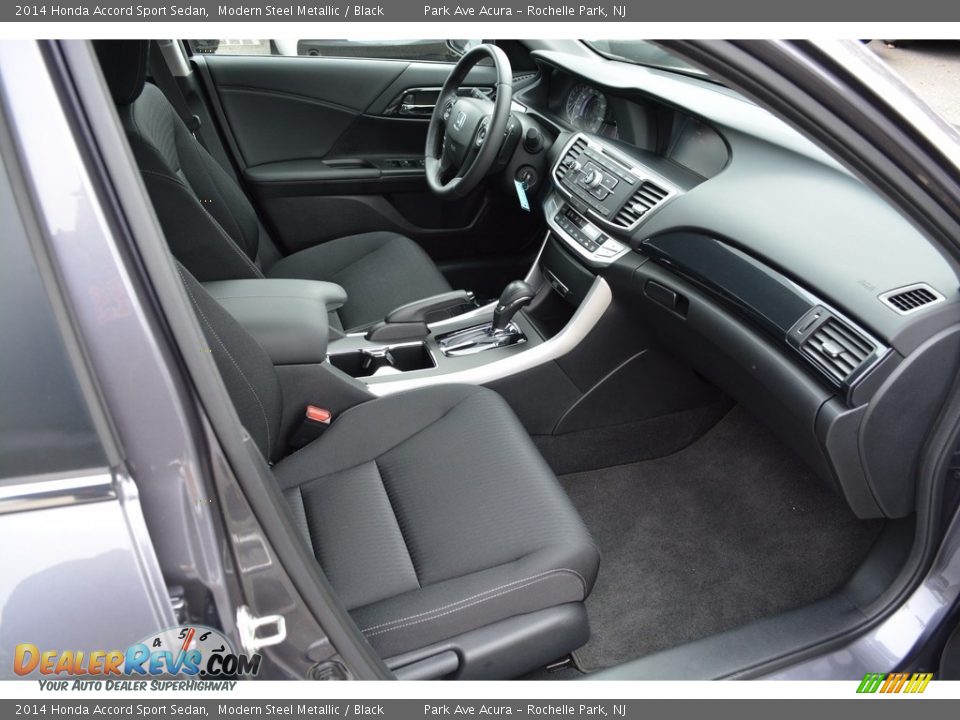 2014 Honda Accord Sport Sedan Modern Steel Metallic / Black Photo #27