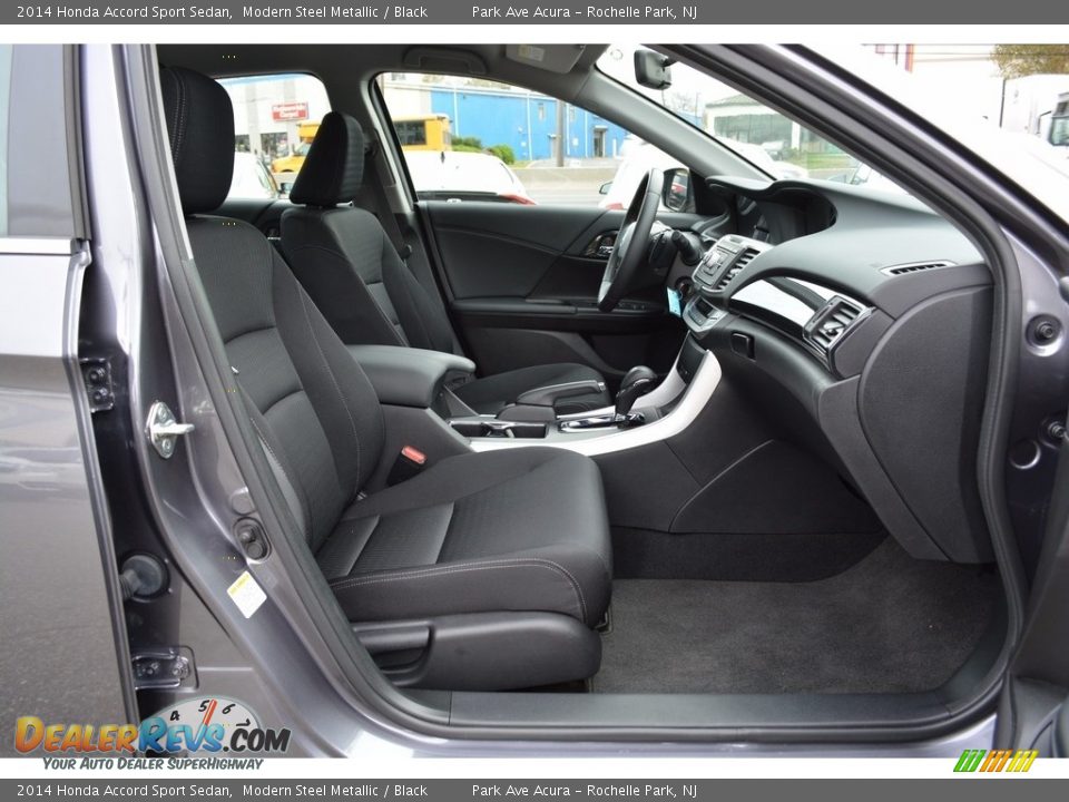 2014 Honda Accord Sport Sedan Modern Steel Metallic / Black Photo #28