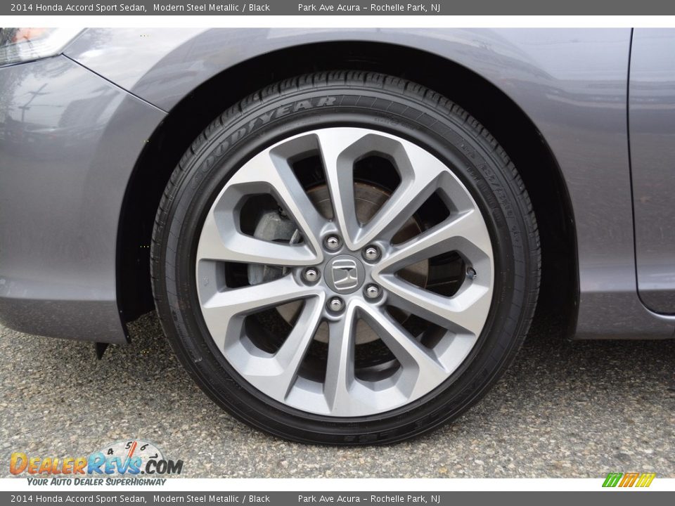 2014 Honda Accord Sport Sedan Modern Steel Metallic / Black Photo #32