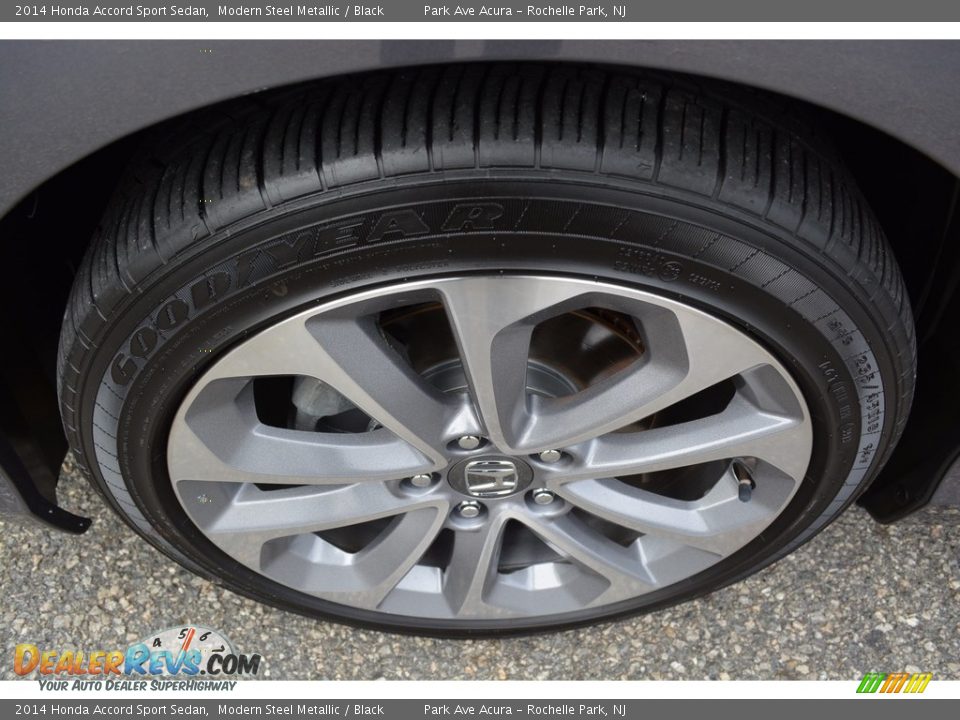 2014 Honda Accord Sport Sedan Modern Steel Metallic / Black Photo #33