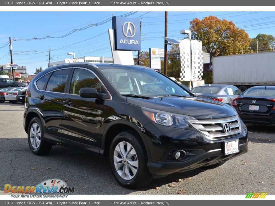 2014 Honda CR-V EX-L AWD Crystal Black Pearl / Black Photo #1