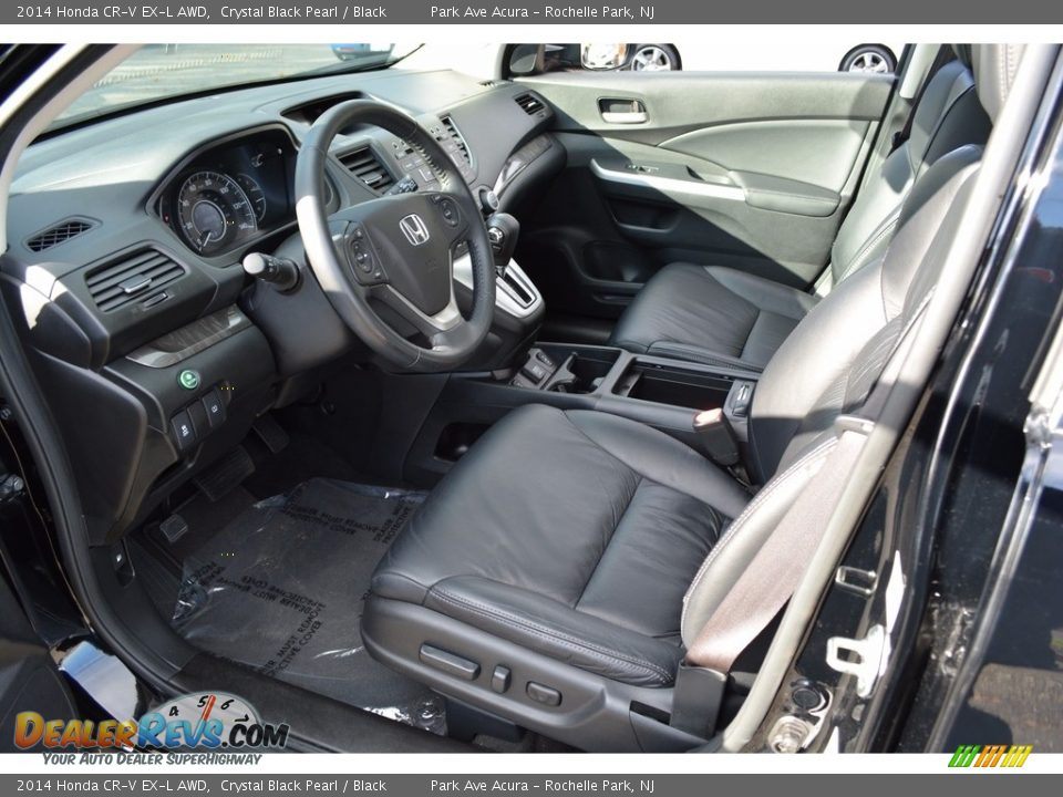 2014 Honda CR-V EX-L AWD Crystal Black Pearl / Black Photo #11