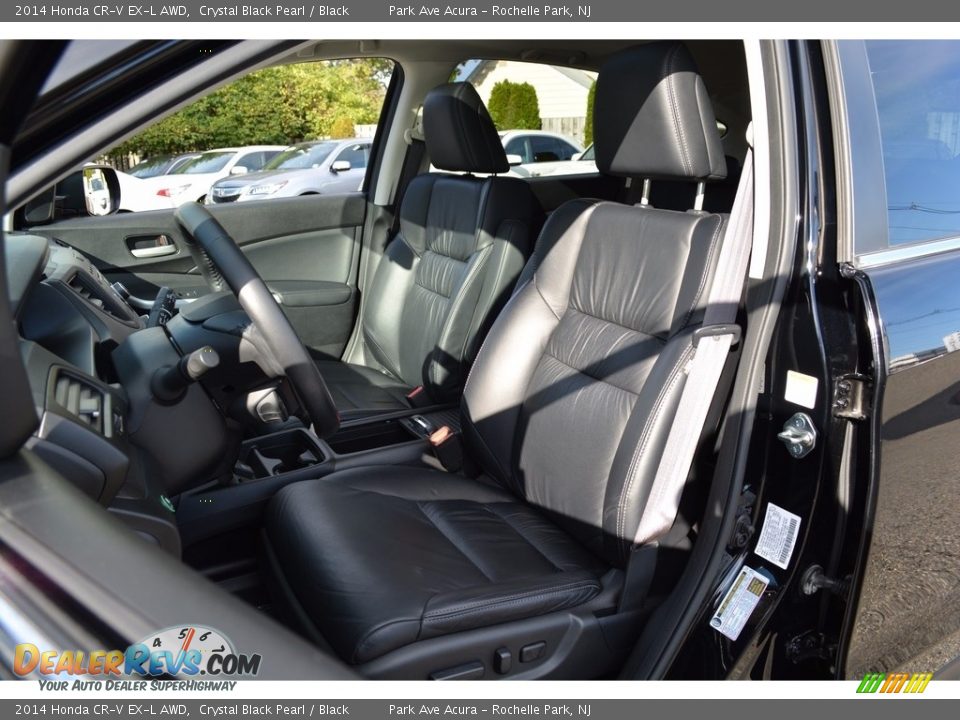 2014 Honda CR-V EX-L AWD Crystal Black Pearl / Black Photo #13
