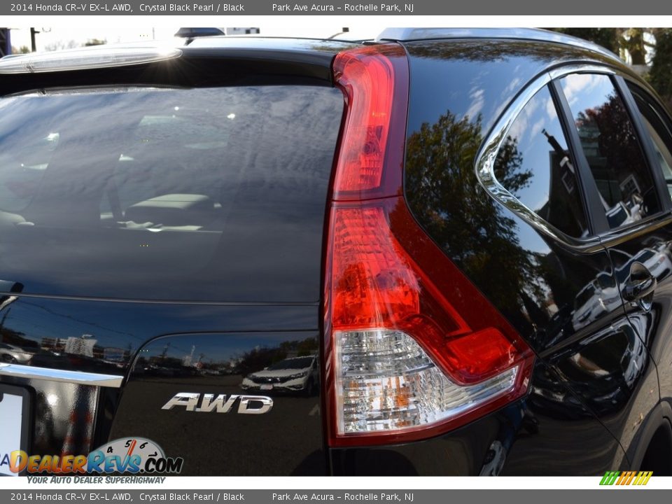 2014 Honda CR-V EX-L AWD Crystal Black Pearl / Black Photo #25