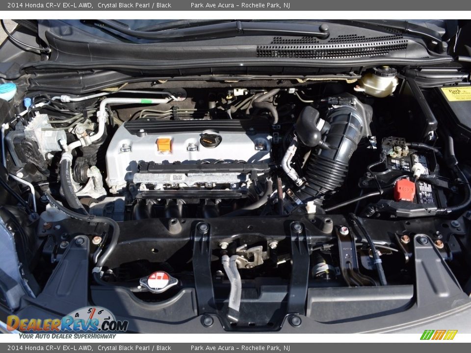 2014 Honda CR-V EX-L AWD Crystal Black Pearl / Black Photo #32