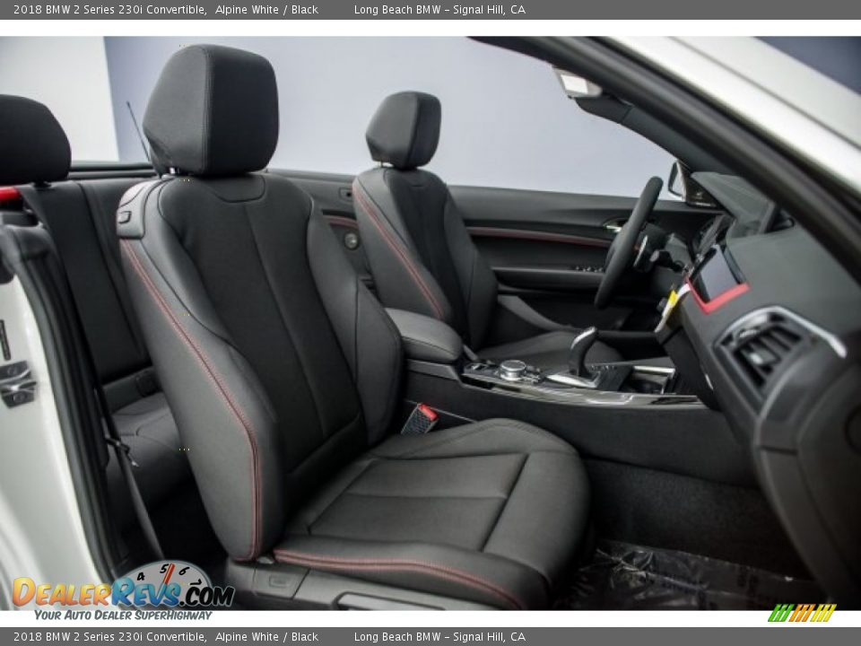 2018 BMW 2 Series 230i Convertible Alpine White / Black Photo #2