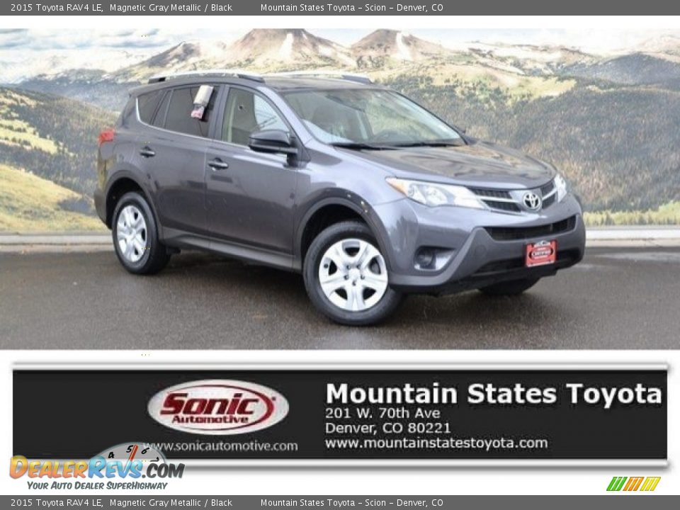 2015 Toyota RAV4 LE Magnetic Gray Metallic / Black Photo #1