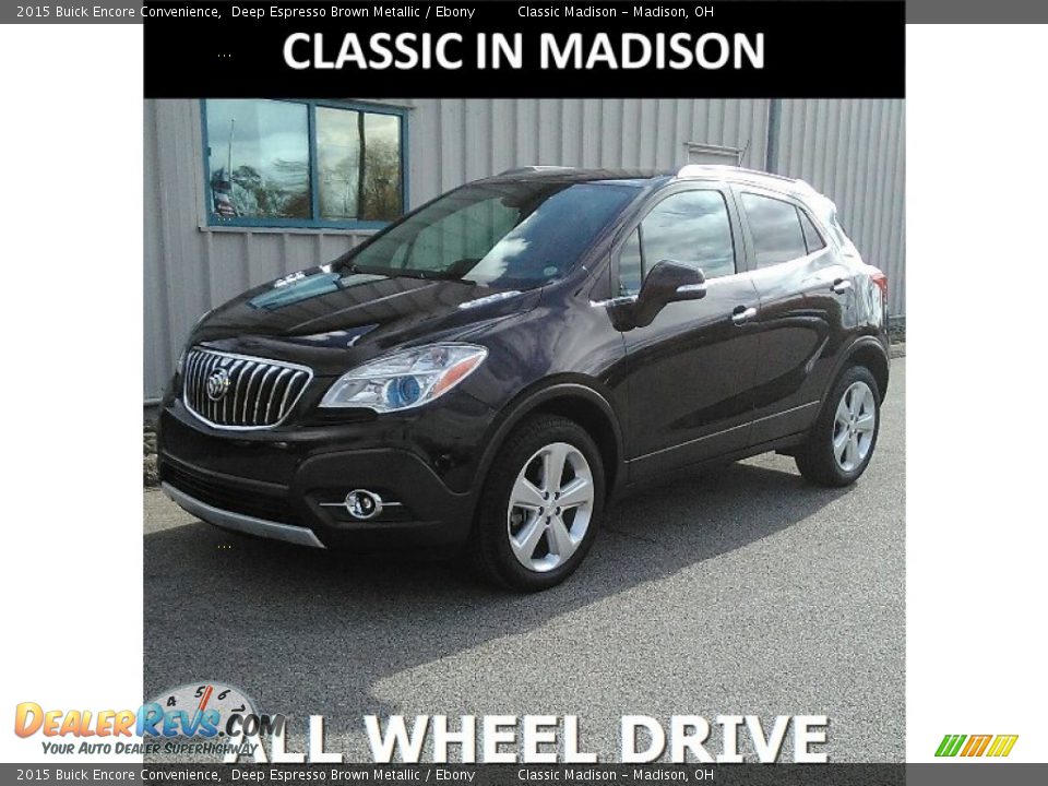 2015 Buick Encore Convenience Deep Espresso Brown Metallic / Ebony Photo #1