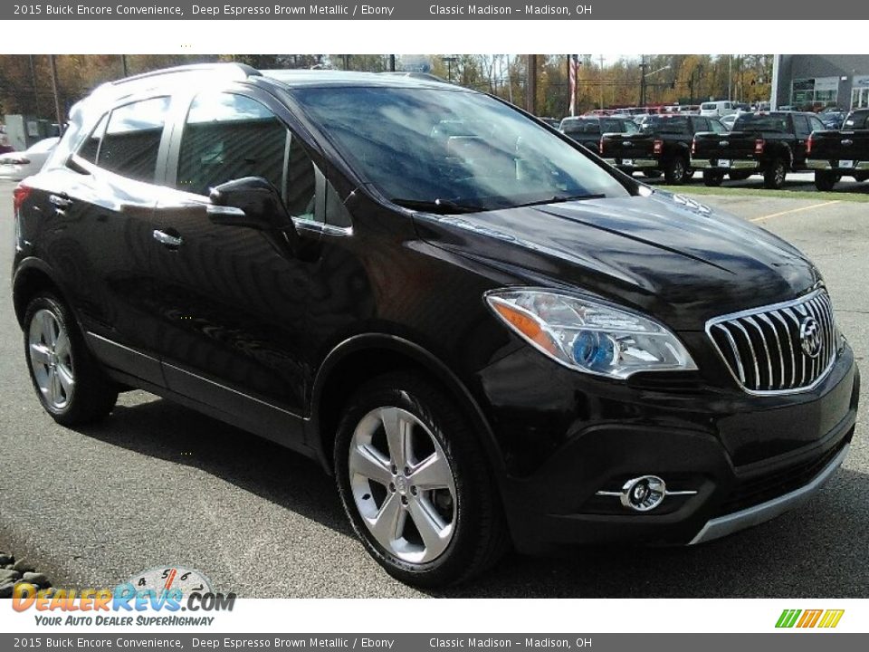 2015 Buick Encore Convenience Deep Espresso Brown Metallic / Ebony Photo #2
