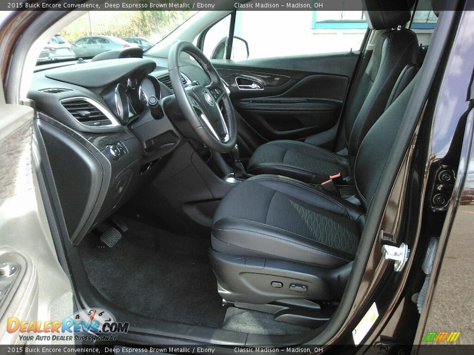 2015 Buick Encore Convenience Deep Espresso Brown Metallic / Ebony Photo #8