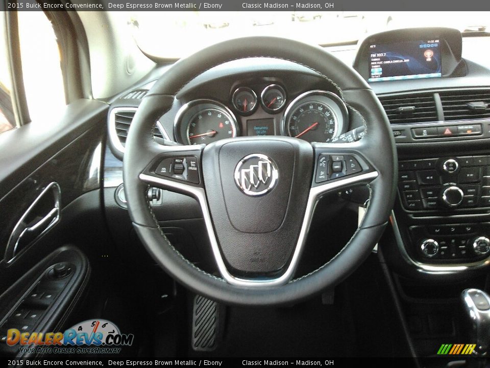 2015 Buick Encore Convenience Deep Espresso Brown Metallic / Ebony Photo #10