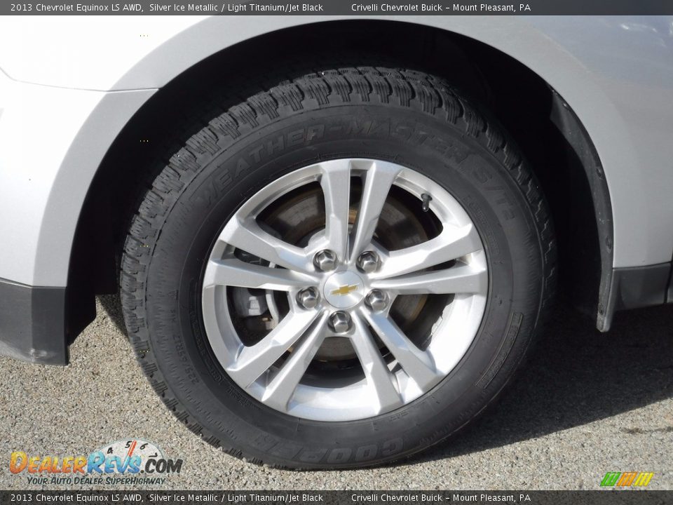 2013 Chevrolet Equinox LS AWD Silver Ice Metallic / Light Titanium/Jet Black Photo #3