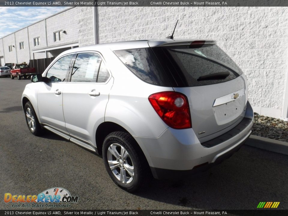 2013 Chevrolet Equinox LS AWD Silver Ice Metallic / Light Titanium/Jet Black Photo #9