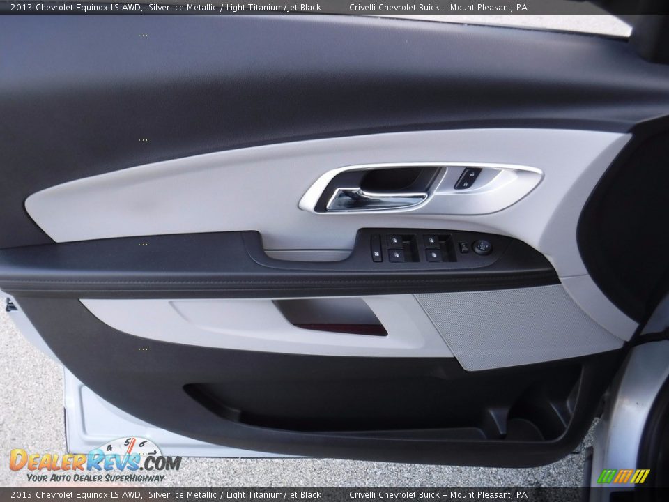 2013 Chevrolet Equinox LS AWD Silver Ice Metallic / Light Titanium/Jet Black Photo #12