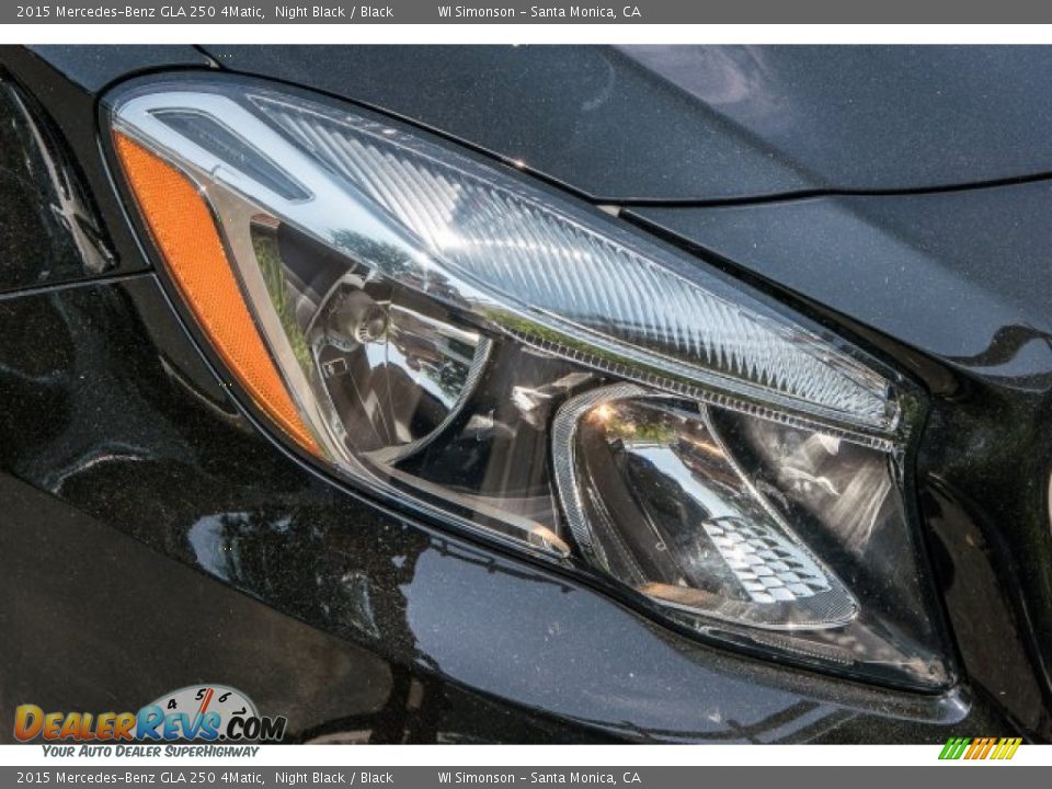 2015 Mercedes-Benz GLA 250 4Matic Night Black / Black Photo #24
