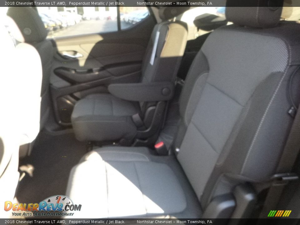 2018 Chevrolet Traverse LT AWD Pepperdust Metallic / Jet Black Photo #12