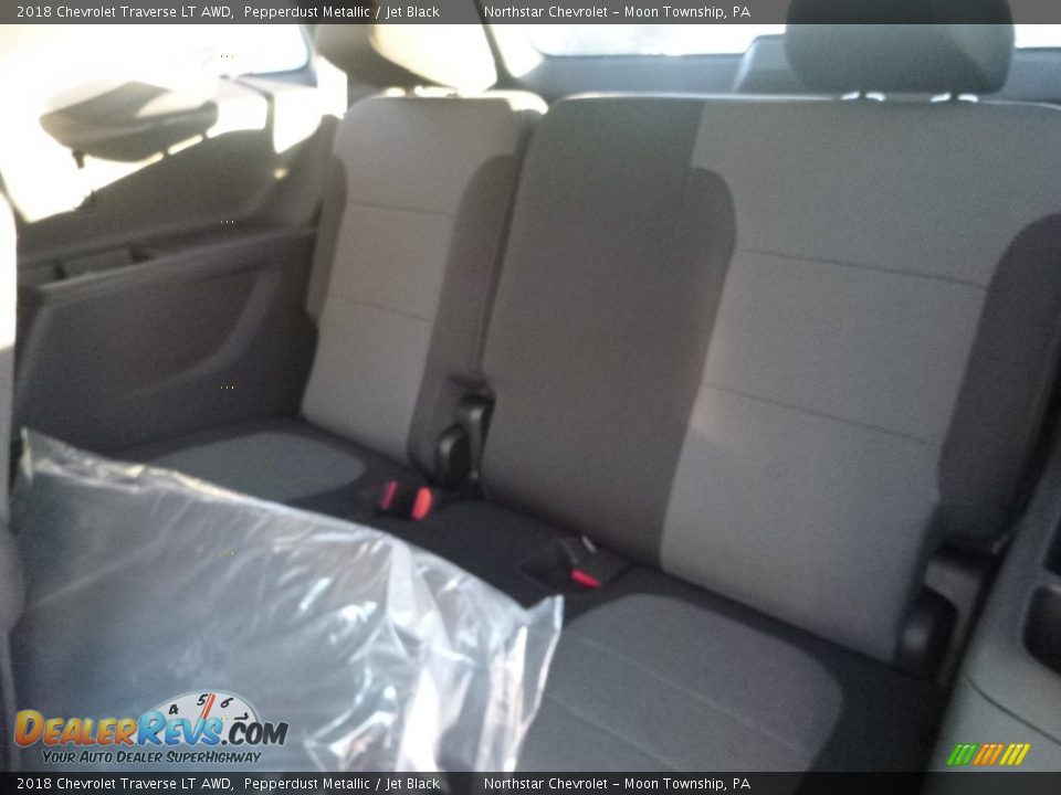 2018 Chevrolet Traverse LT AWD Pepperdust Metallic / Jet Black Photo #13