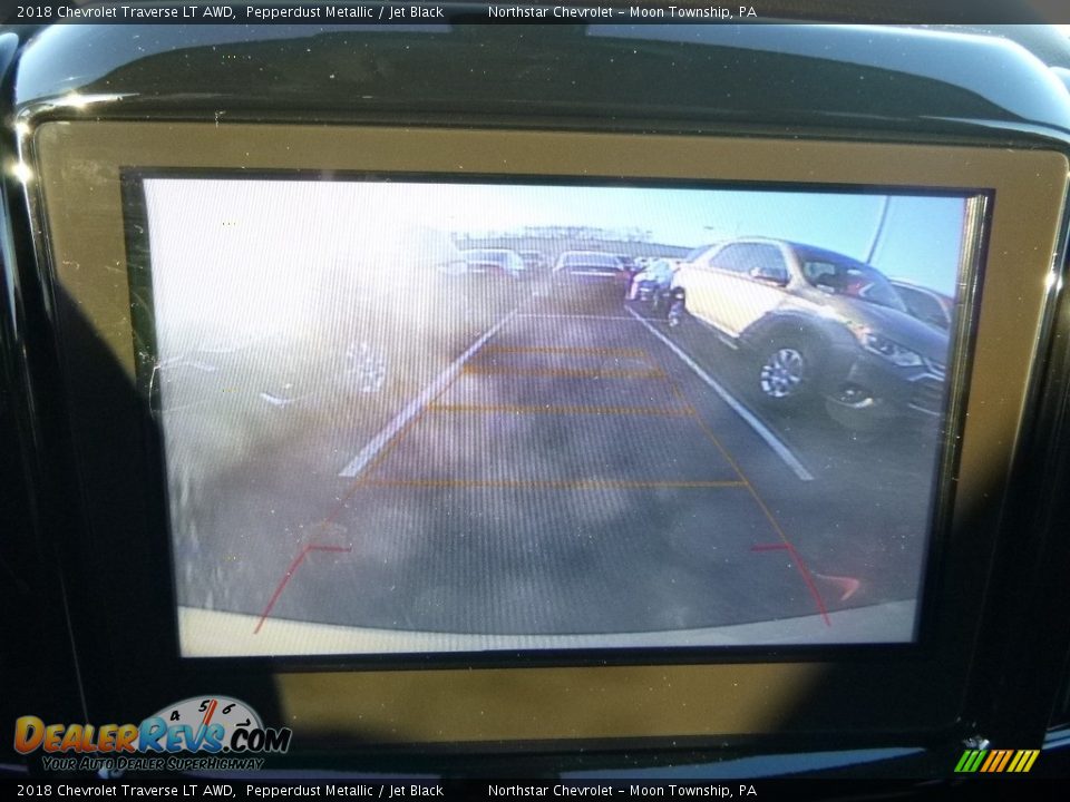 2018 Chevrolet Traverse LT AWD Pepperdust Metallic / Jet Black Photo #19
