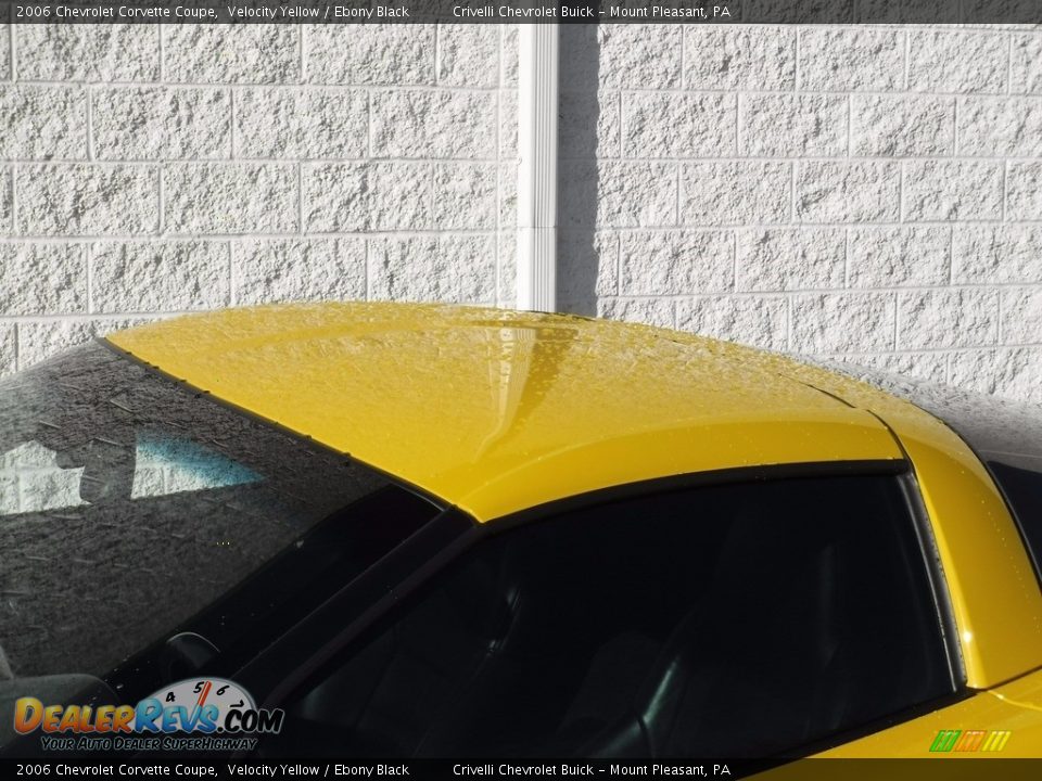 2006 Chevrolet Corvette Coupe Velocity Yellow / Ebony Black Photo #5