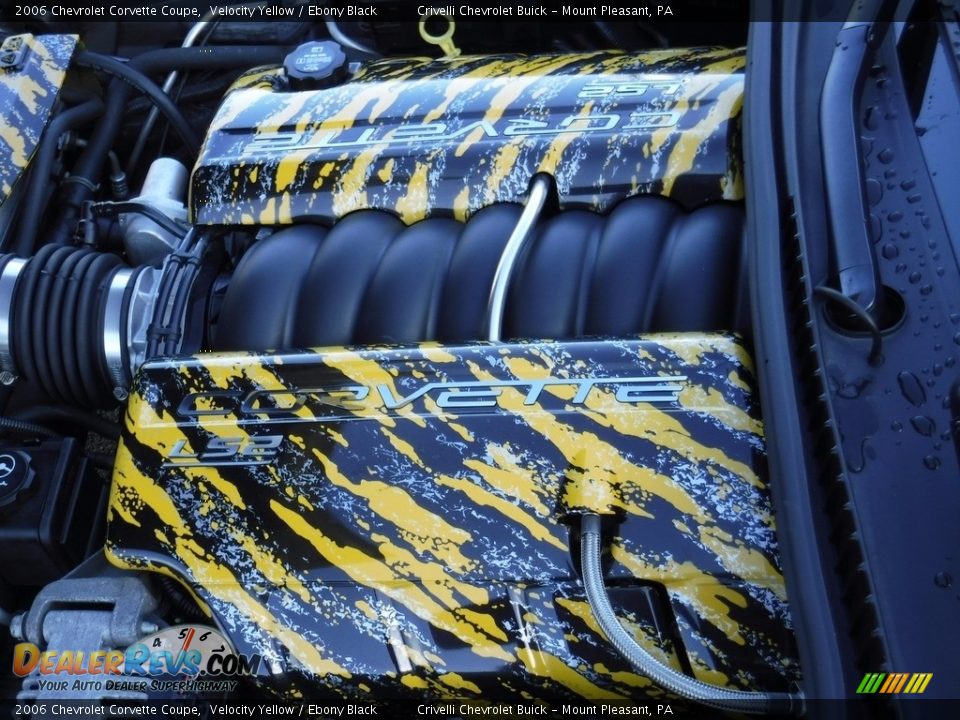2006 Chevrolet Corvette Coupe Velocity Yellow / Ebony Black Photo #15