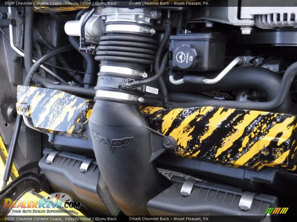 2006 Chevrolet Corvette Coupe Velocity Yellow / Ebony Black Photo #16