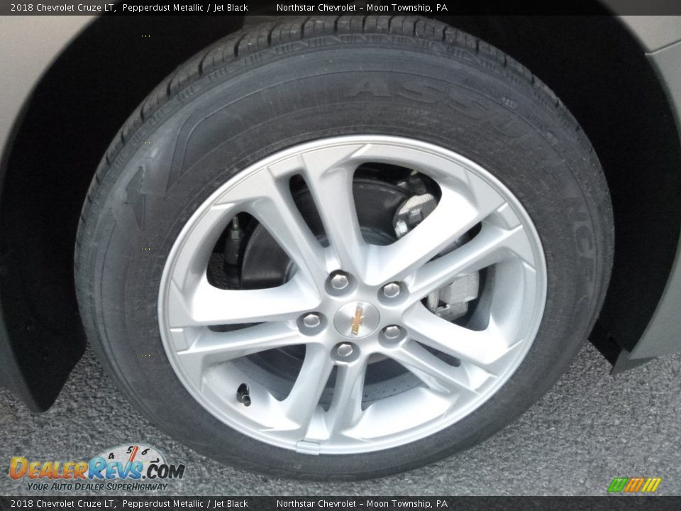 2018 Chevrolet Cruze LT Pepperdust Metallic / Jet Black Photo #9