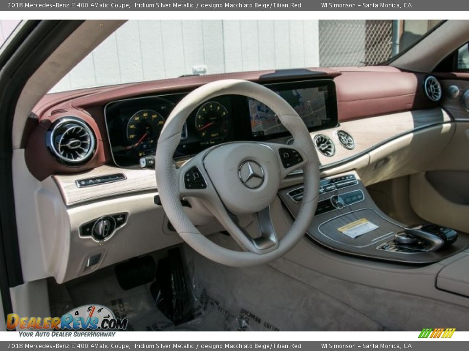 Dashboard of 2018 Mercedes-Benz E 400 4Matic Coupe Photo #5