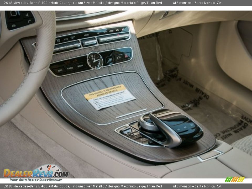 Controls of 2018 Mercedes-Benz E 400 4Matic Coupe Photo #8