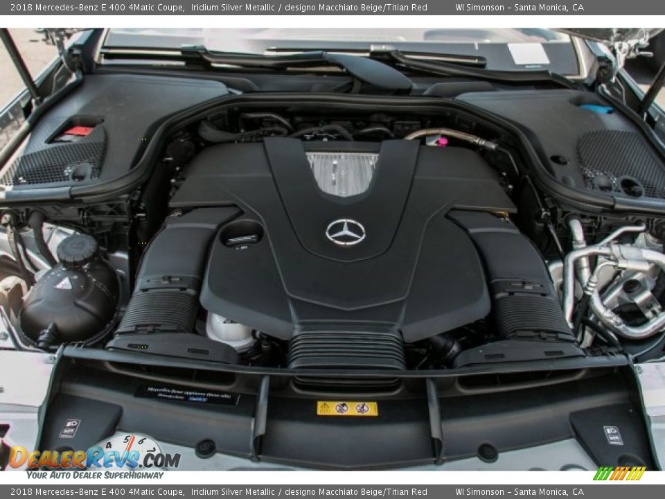 2018 Mercedes-Benz E 400 4Matic Coupe 3.0 Liter Turbocharged DOHC 24-Valve VVT V6 Engine Photo #9
