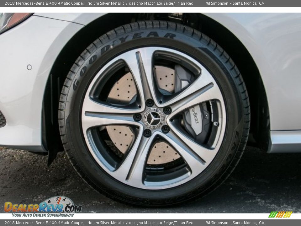 2018 Mercedes-Benz E 400 4Matic Coupe Wheel Photo #10