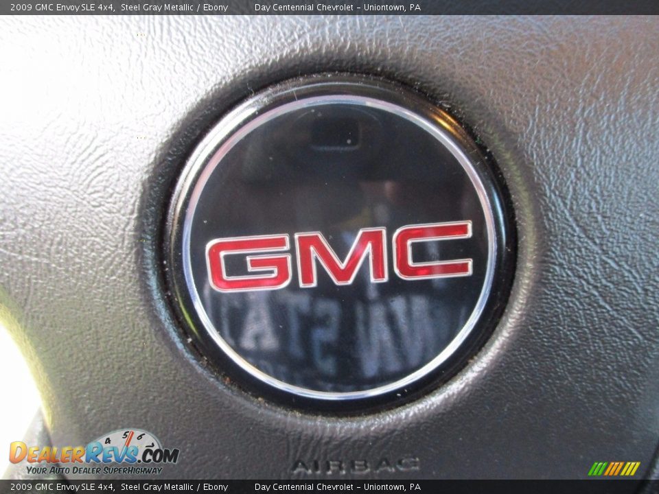 2009 GMC Envoy SLE 4x4 Steel Gray Metallic / Ebony Photo #20