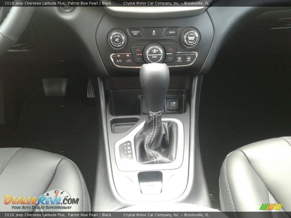 2018 Jeep Cherokee Latitude Plus Patriot Blue Pearl / Black Photo #16