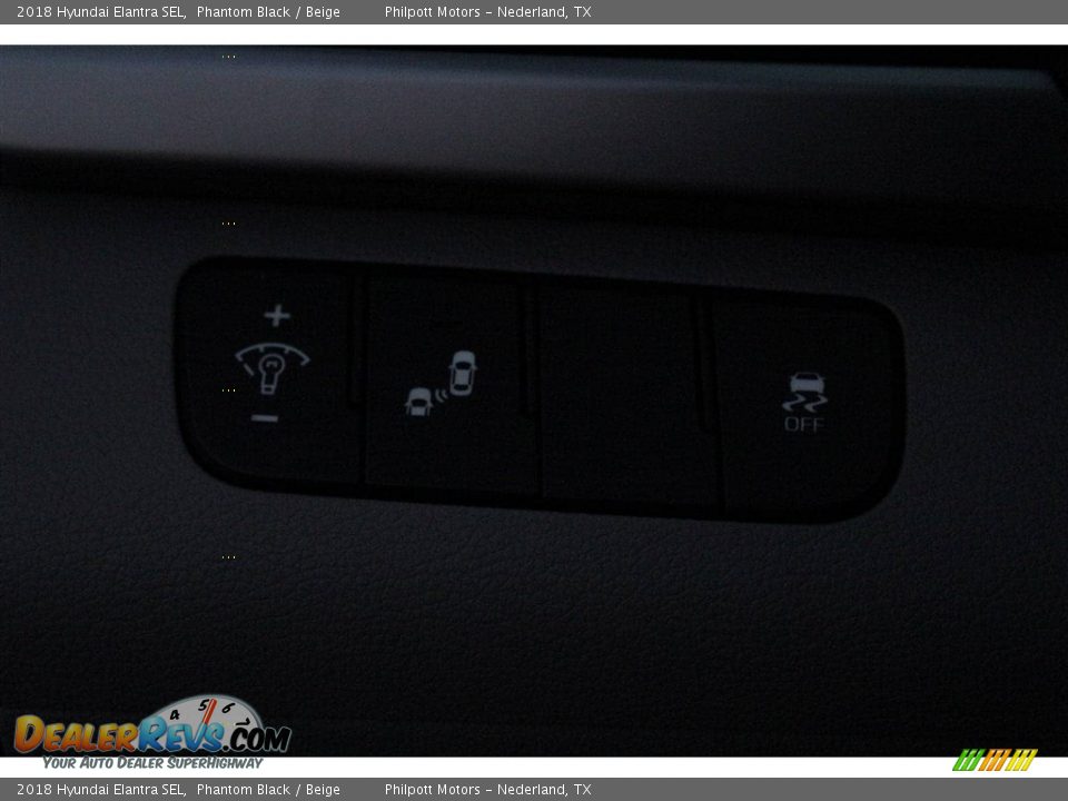 2018 Hyundai Elantra SEL Phantom Black / Beige Photo #18