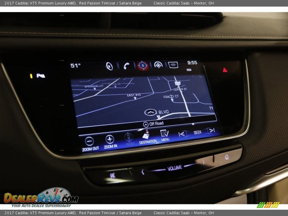 2017 Cadillac XT5 Premium Luxury AWD Red Passion Tintcoat / Sahara Beige Photo #11