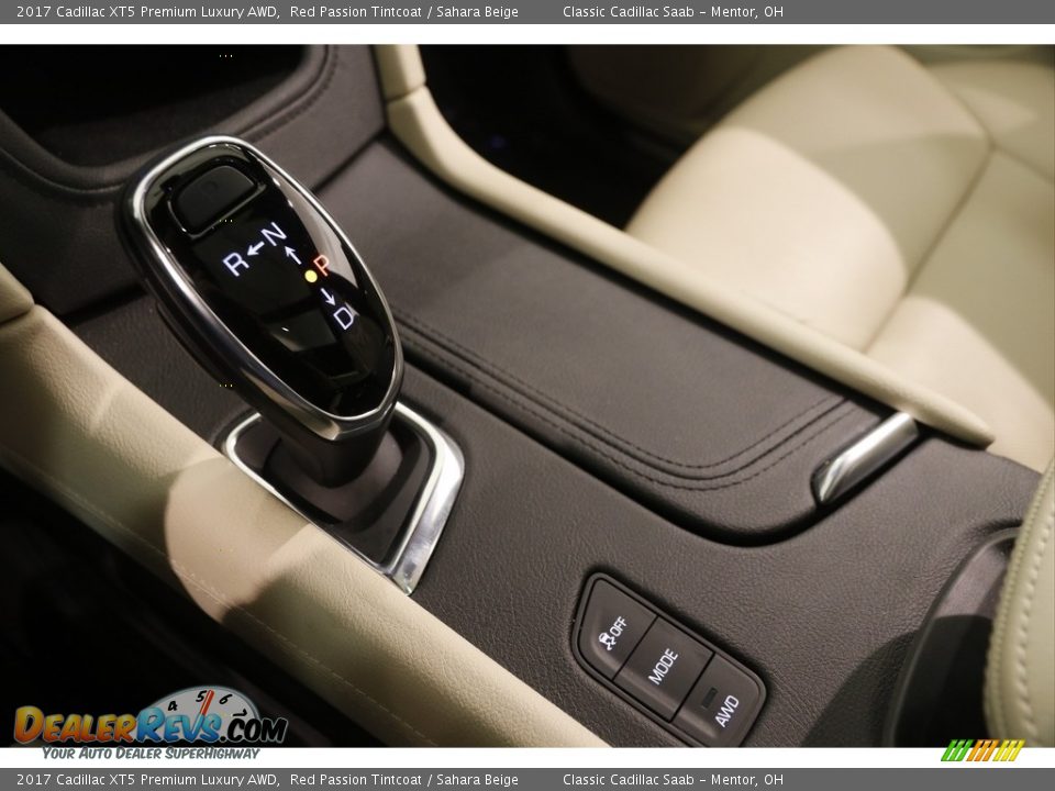 2017 Cadillac XT5 Premium Luxury AWD Red Passion Tintcoat / Sahara Beige Photo #14