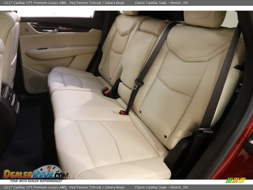2017 Cadillac XT5 Premium Luxury AWD Red Passion Tintcoat / Sahara Beige Photo #18