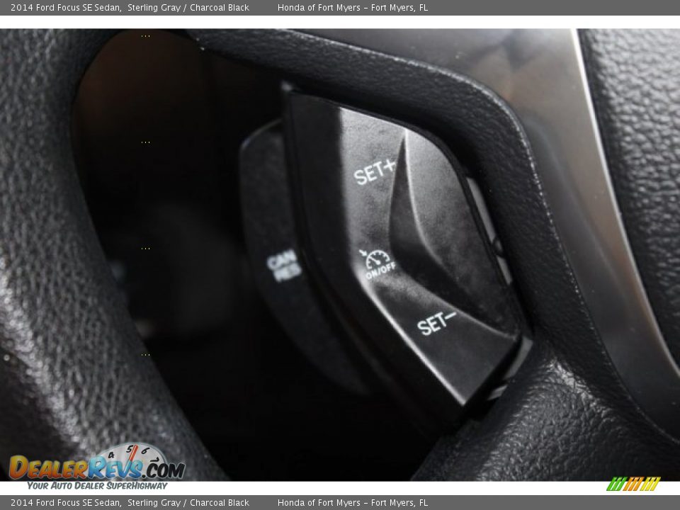 2014 Ford Focus SE Sedan Sterling Gray / Charcoal Black Photo #15