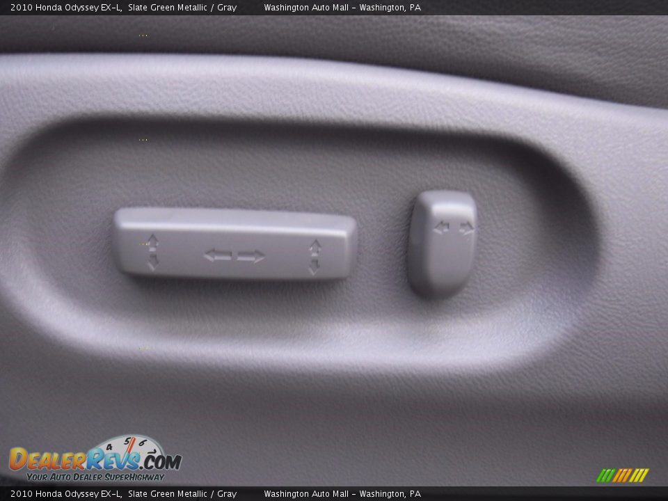2010 Honda Odyssey EX-L Slate Green Metallic / Gray Photo #15