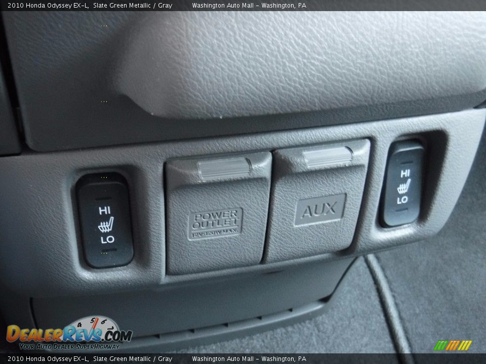 2010 Honda Odyssey EX-L Slate Green Metallic / Gray Photo #20