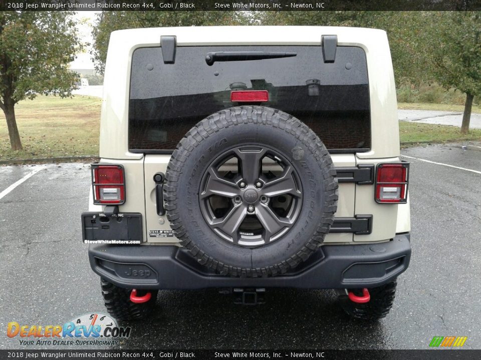 2018 Jeep Wrangler Unlimited Rubicon Recon 4x4 Gobi / Black Photo #7