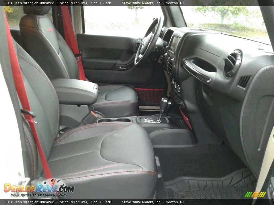 2018 Jeep Wrangler Unlimited Rubicon Recon 4x4 Gobi / Black Photo #13