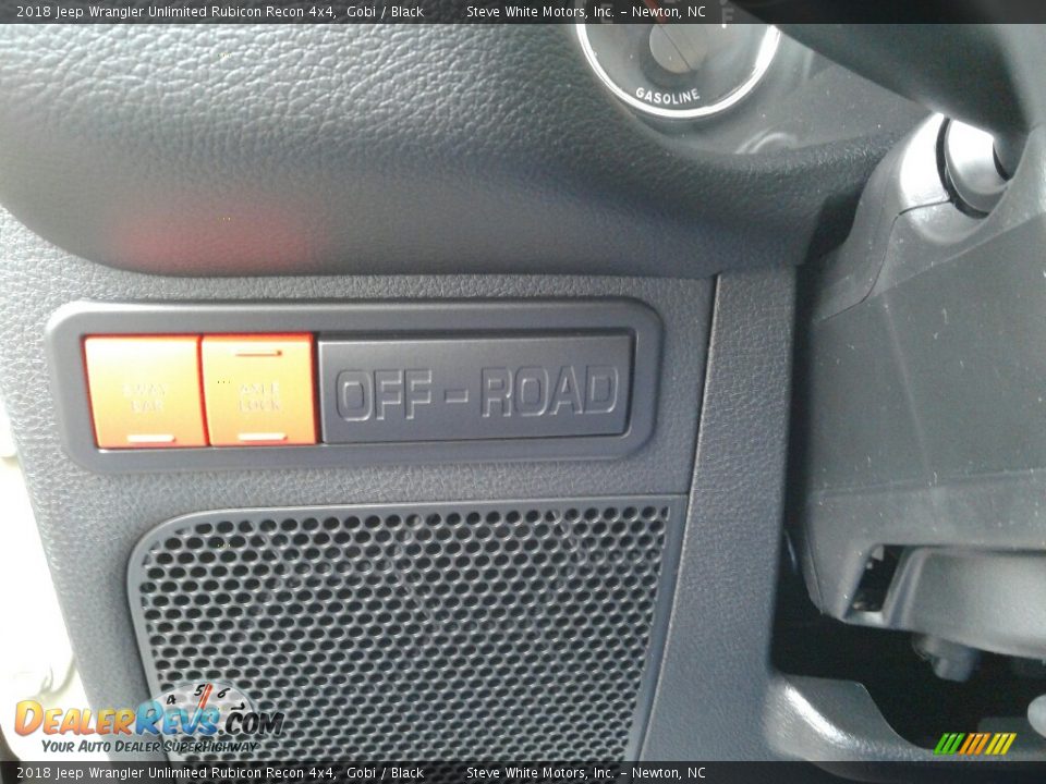 2018 Jeep Wrangler Unlimited Rubicon Recon 4x4 Gobi / Black Photo #15