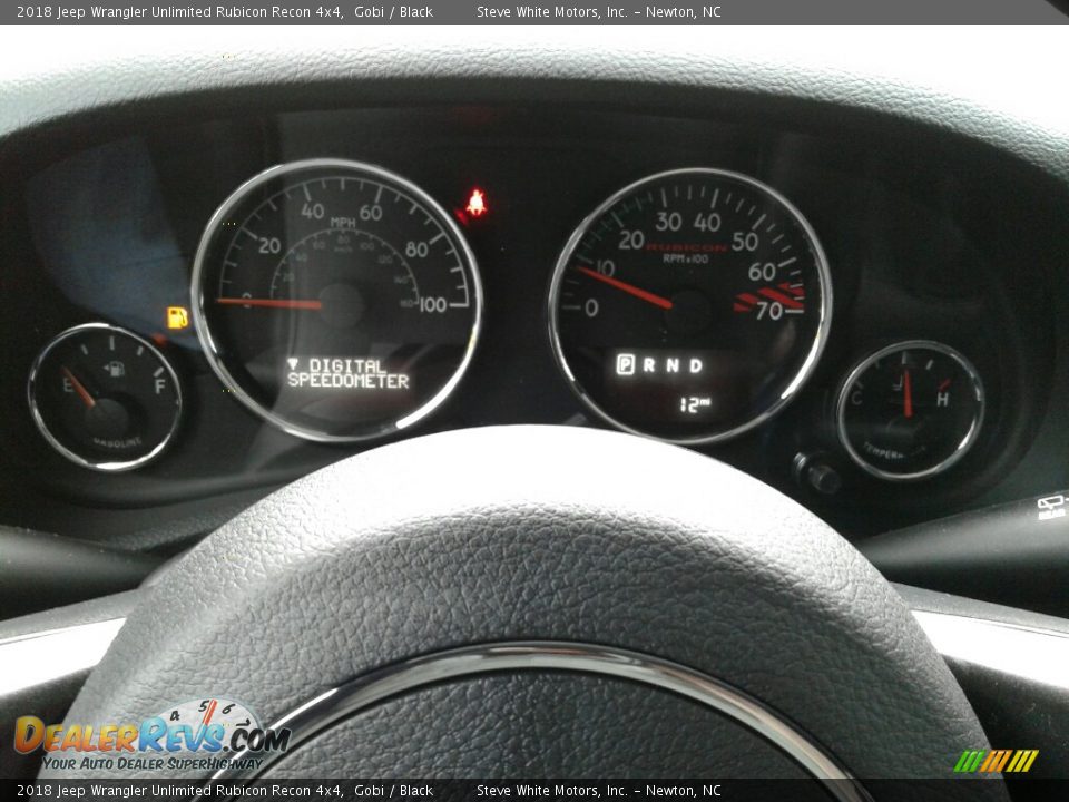 2018 Jeep Wrangler Unlimited Rubicon Recon 4x4 Gobi / Black Photo #19