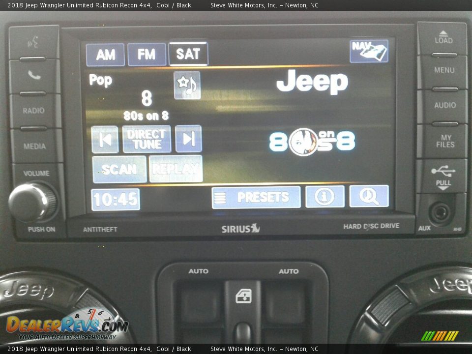 2018 Jeep Wrangler Unlimited Rubicon Recon 4x4 Gobi / Black Photo #21