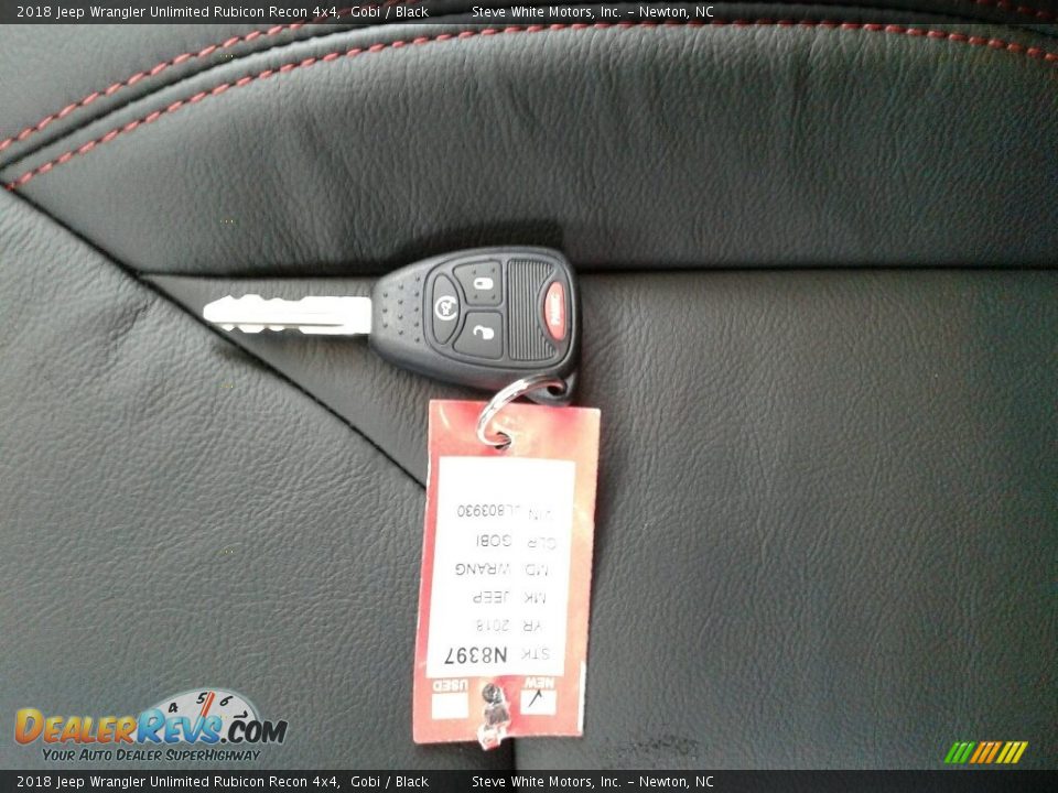 Keys of 2018 Jeep Wrangler Unlimited Rubicon Recon 4x4 Photo #28